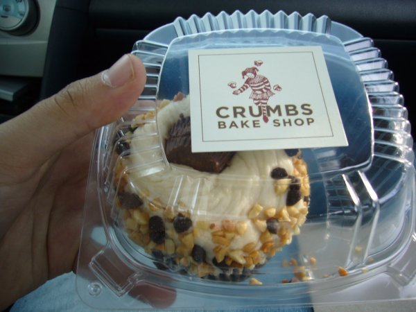 cupcake from Crumbs