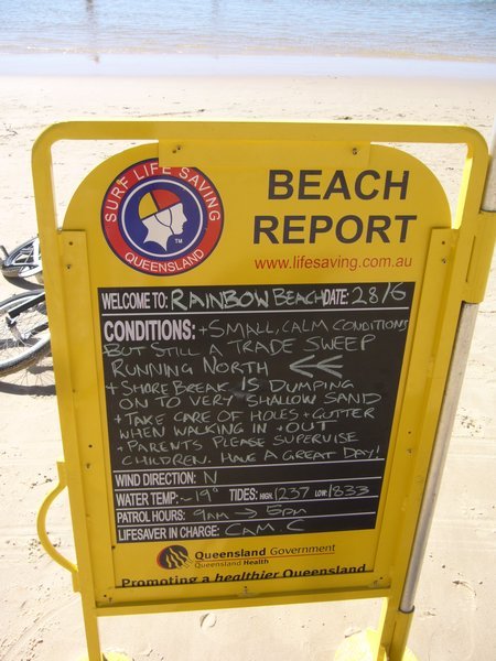 beach report