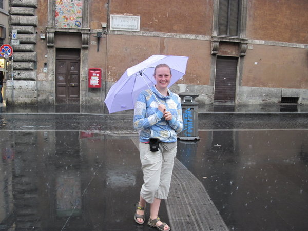 Regnvejr i Rom