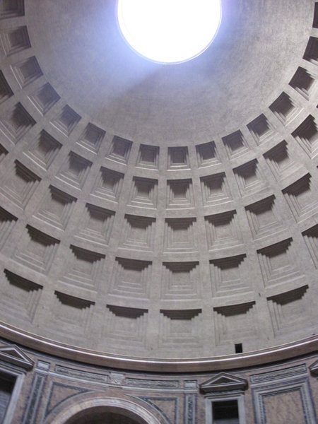 Pantheon indefra