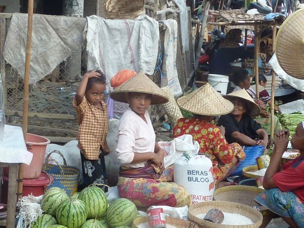 Marktfoto noch aus Lombok