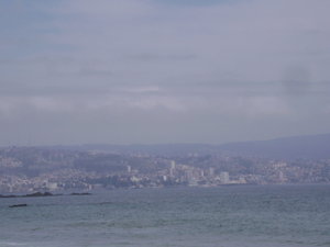 Valparaíso from Viña del Mar
