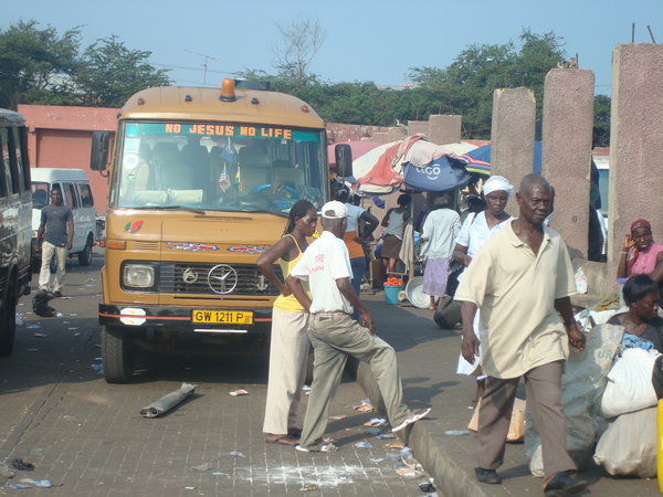 Trotro at Tema Station, Accra