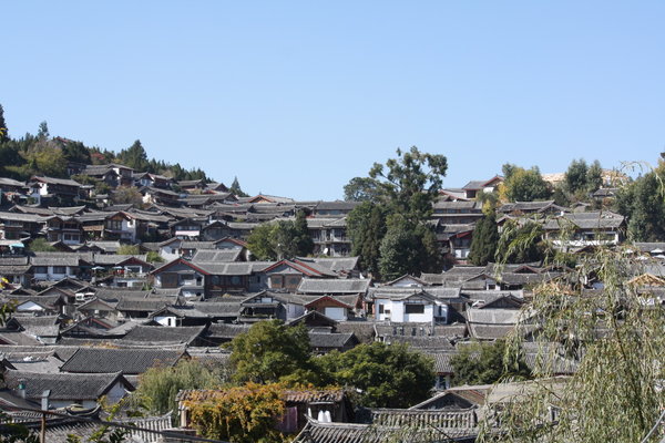 Lijang Dayan ancient town.