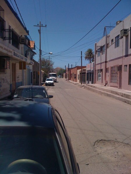 Usual road in guaymas