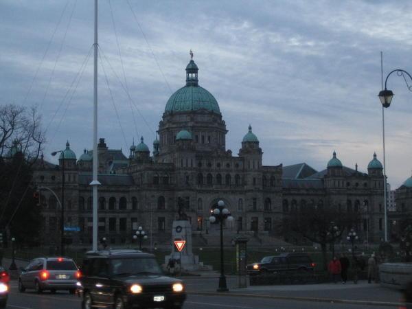Parliament House twilight
