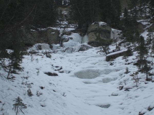 Frozen waterfall 1