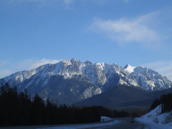 Mountains near Banff