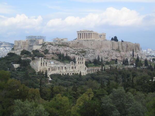 View of Acropolis in all it's glory.