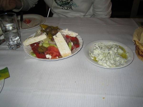 Magic homemade Greek food.