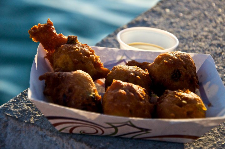 Conch Fritters at Mallory Square
