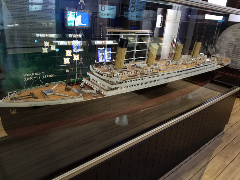 Model of the Titanic
