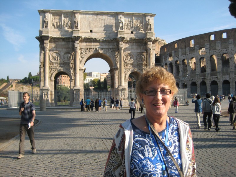 Janet and another Arch of Victory.