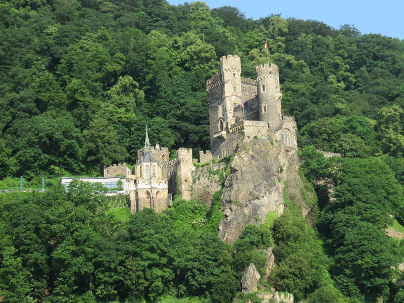 Castle along the Rhine
