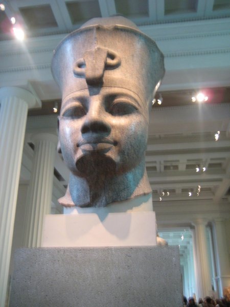 Giant Egyptian head