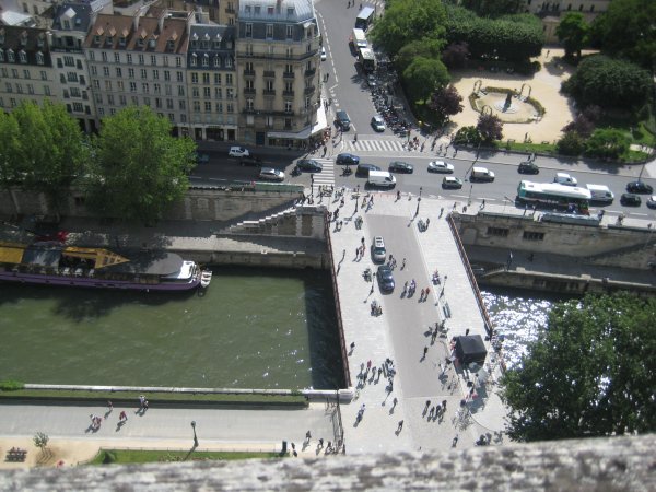 The river from Notre Dame