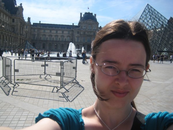 Me and the Louvre