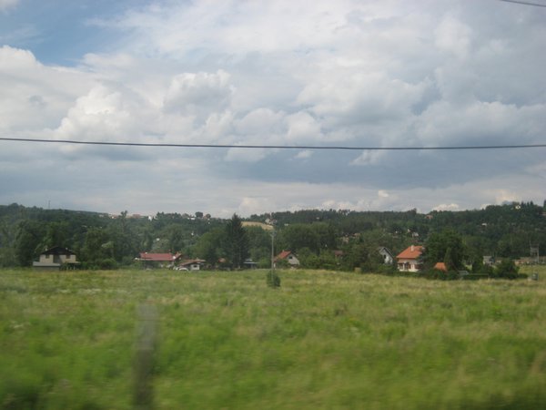 Czech Repulic from the train