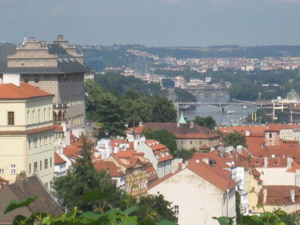 View of Prague from the Castle