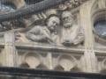 last architects of St. Vitus had themselves carved into the face