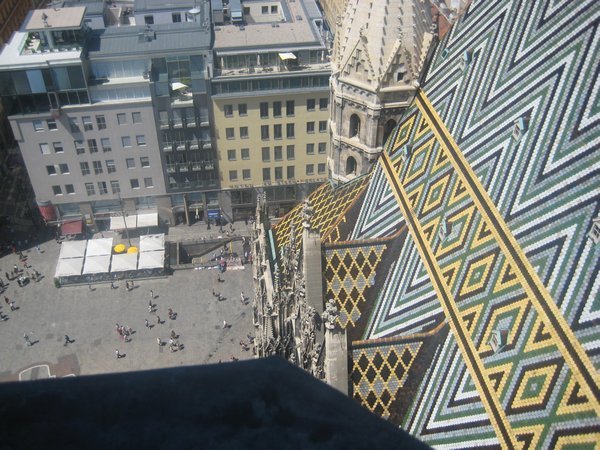 St. Stephan's Cathedral from the South Tower