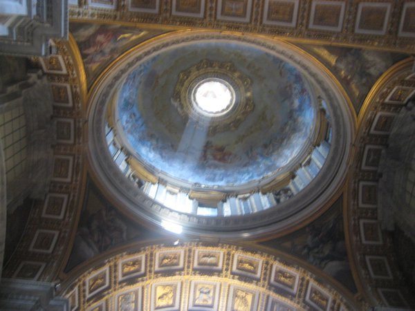 Inside St. Peter's Dome