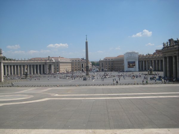 St. Peter's Square from the Cathedral