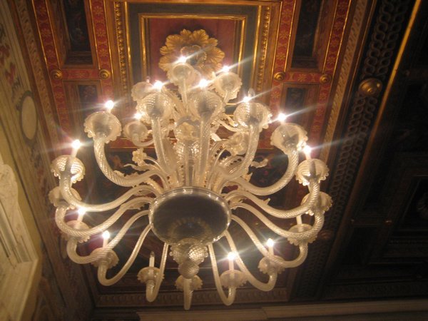 chandelier in the Capitoline Museum, pretty