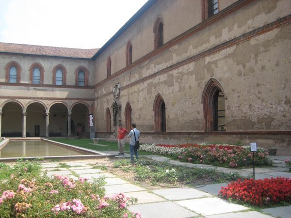 Courtyard of the Castello