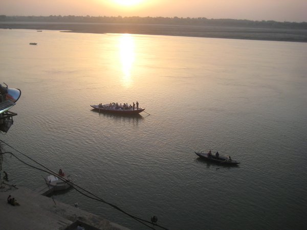 Sunrise on the Ganges River