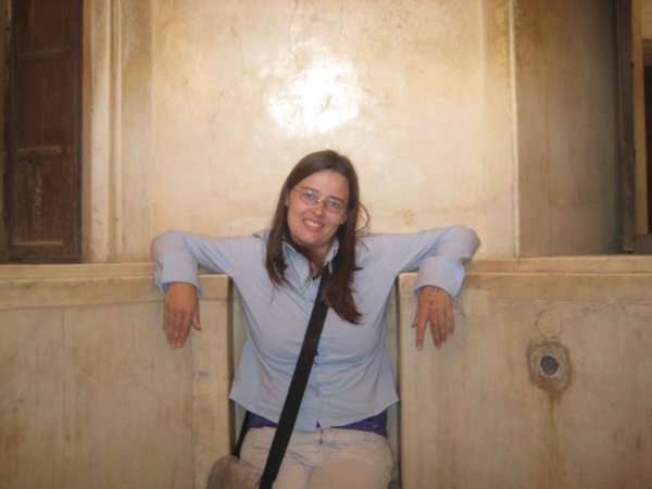 Me in the Turkish Bath at Amber Fort