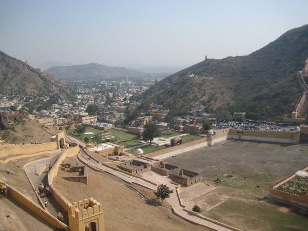 Veiw from Amber Fort