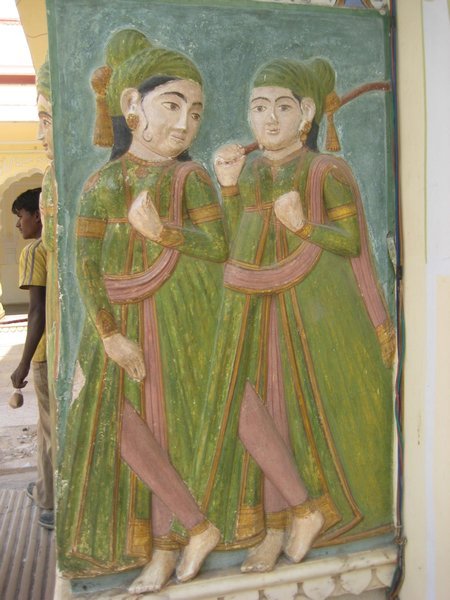 Decorative Walls in Jaipur City Palace