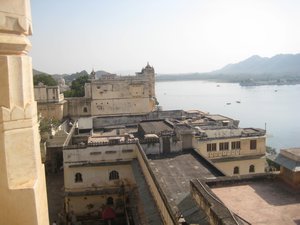 View from Udaipur City Palace