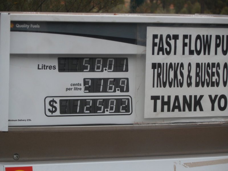 Outrageous gasoline prices