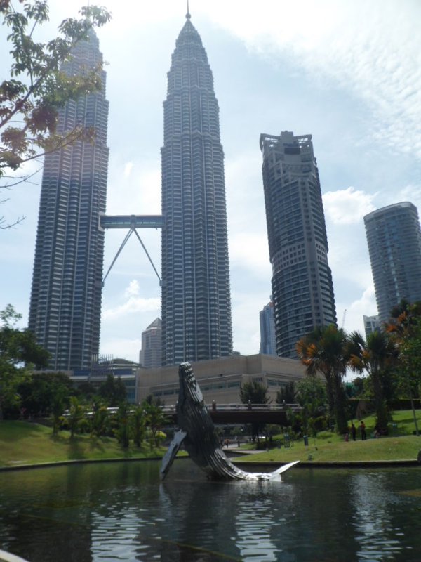 Petronas Towers from the park