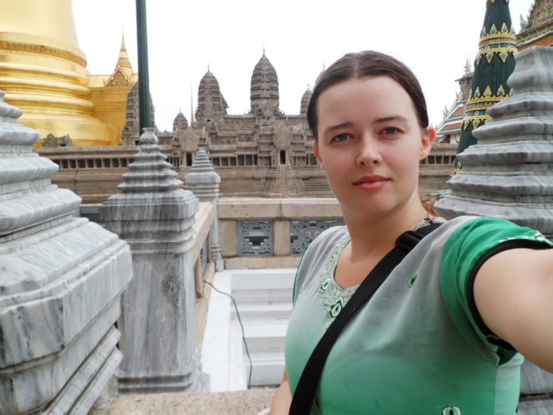 Me and the minature Ankor Wat