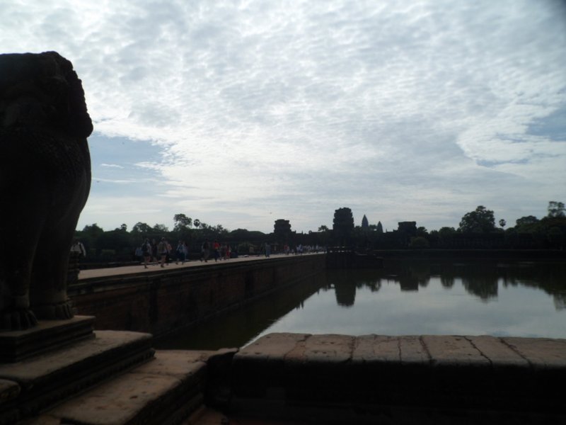 Moat around Angkor Wat