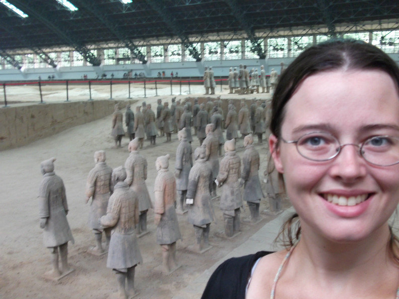 Me and the Terracotta Warriors