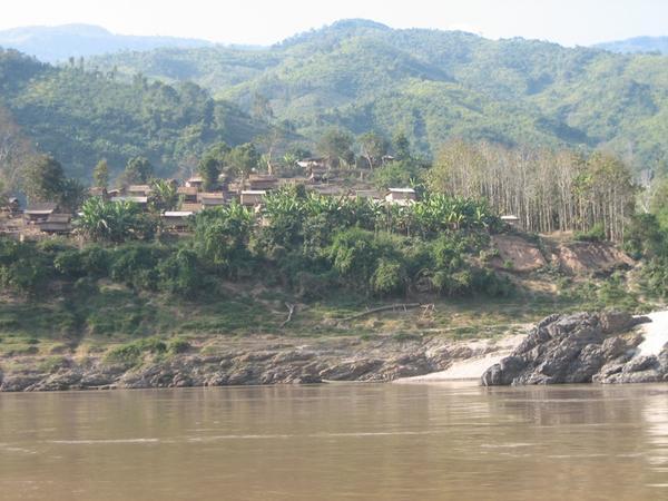 Local Village on the Mekong