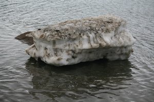 dirty chunk of ice