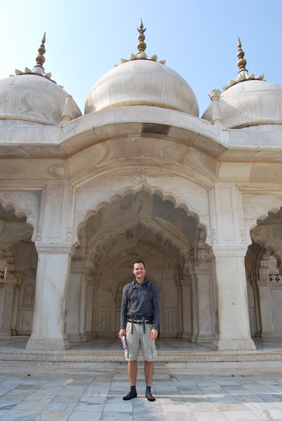 Matt goes Solo at Agra Fort
