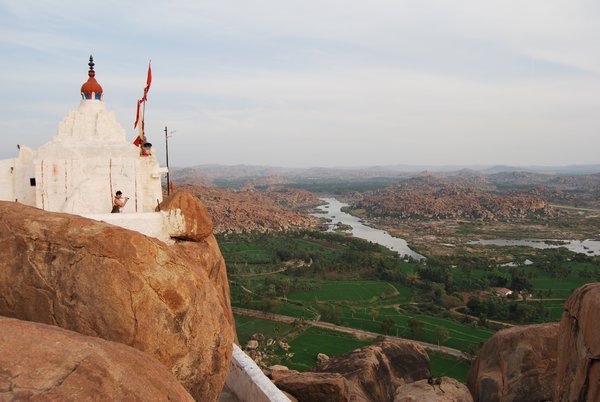 View from the Monkey Temple, Hampi