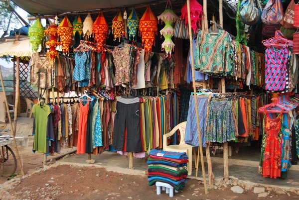 tourist tack in Hampi Bazaar