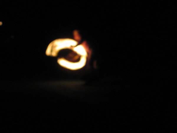 fire dancing
