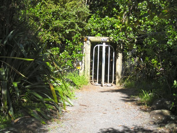 entrance to the trail