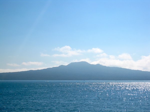 Rangitoto in the distance
