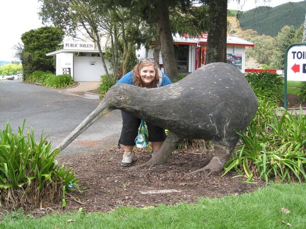 me and a kiwi