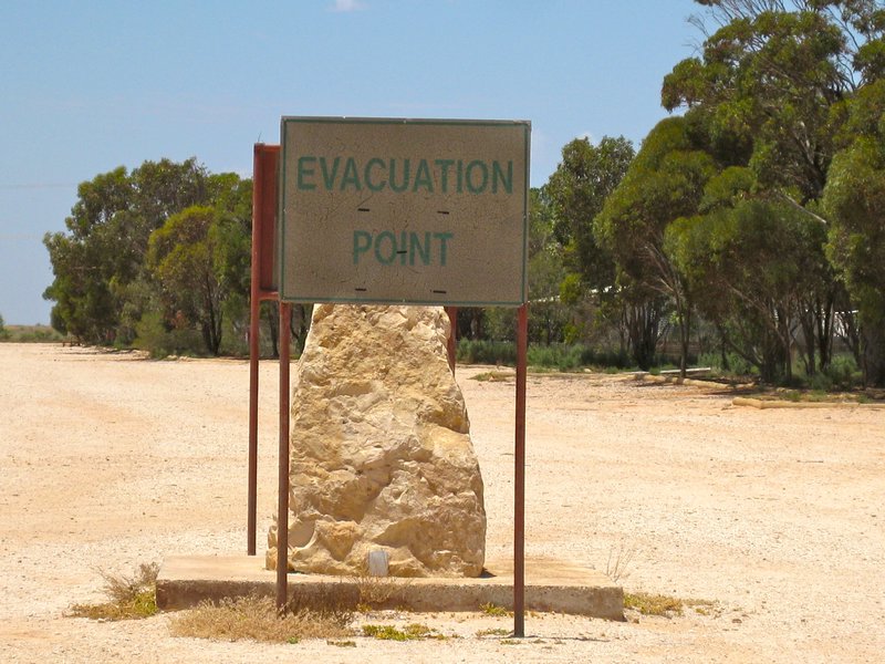 evac point