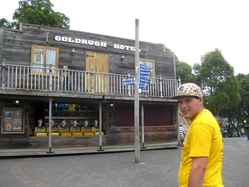 Pete at Goldrush town